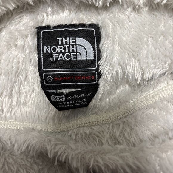 The North Face Summit Series Deep Pile Fleece Jacket Full Zip Cream Women's Med - Picture 3 of 8